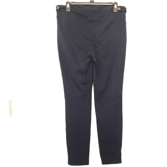 Talbots Womens 6 Lexington Pant Navy Blue Ponte Ankle Stretch Career Office - Picture 8 of 15